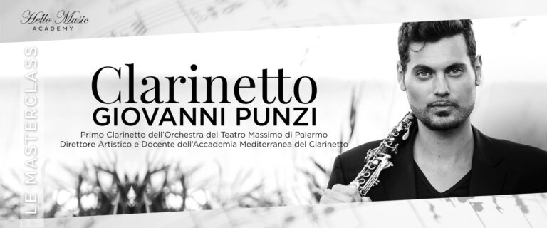 Masterclass di Clarinetto con Giovanni Punzi