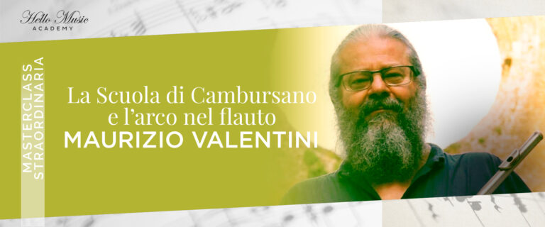 Masterclass Straordinaria con Maurizio Valentini