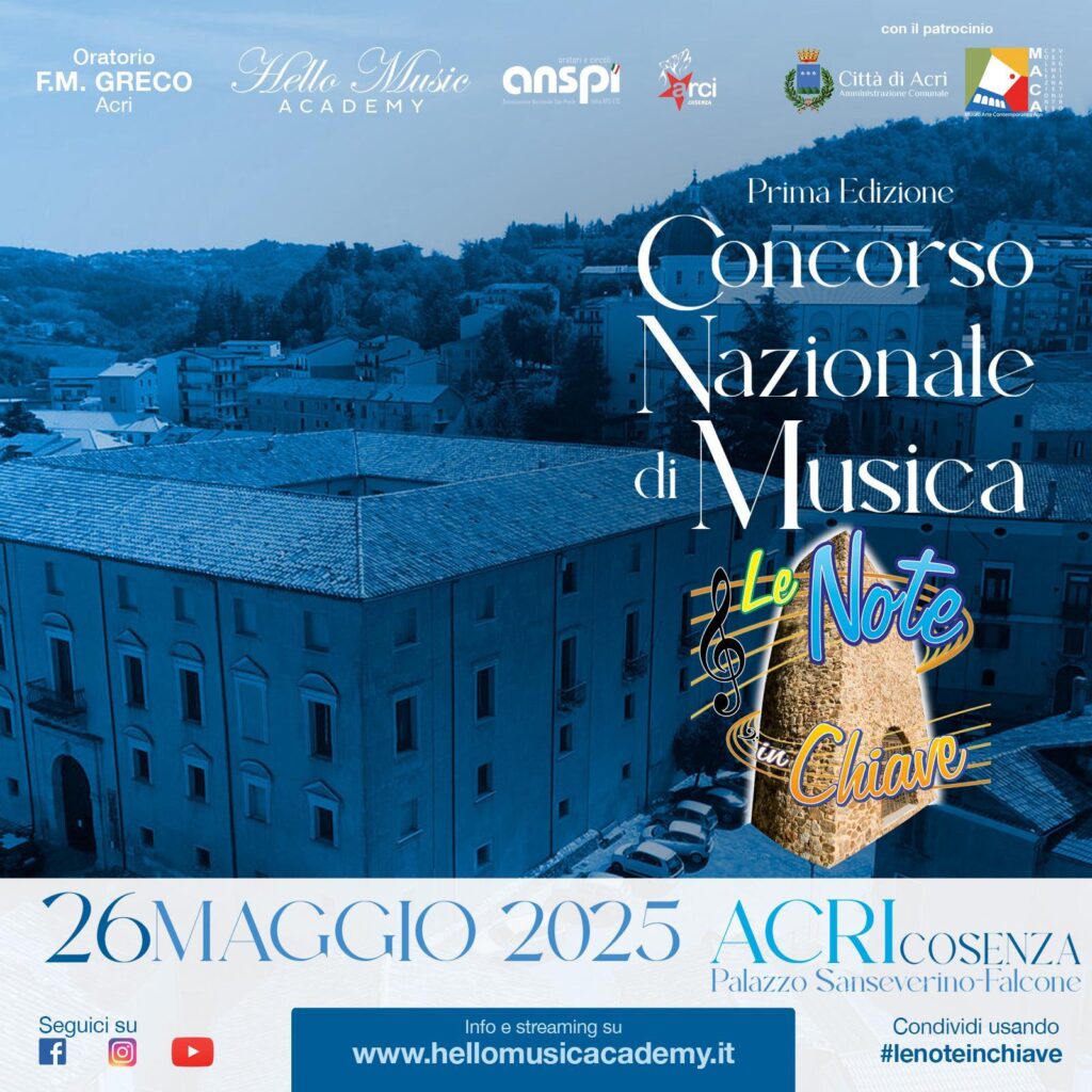 Concorso Musicale Nazionale  “Le Note in chiave” – serata finale