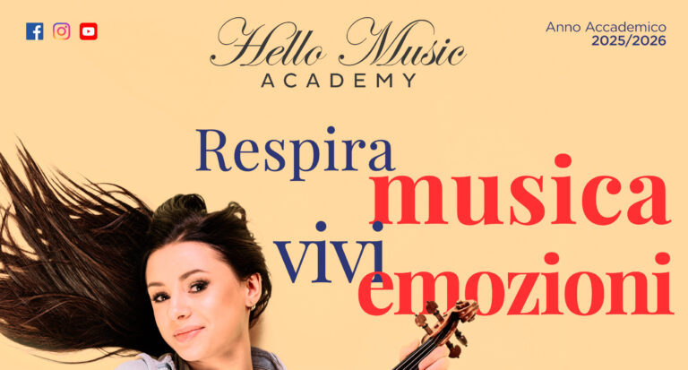Hello Music Academy: Ripartono i corsi di musica e pittura per l’anno accademico 2025/2026