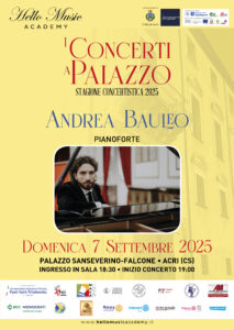 Locandina Bauleo Hello Music Academy