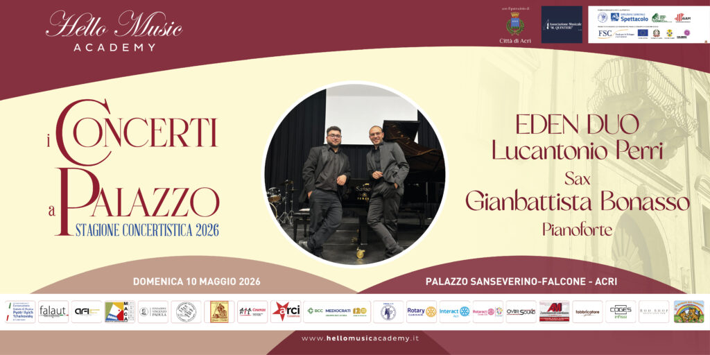 I Concerti di Hello Music a Palazzo: Eden Duo