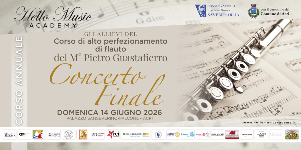 Pietro Guastafierro e i suoi allievi in concerto per la Hello Music Academy