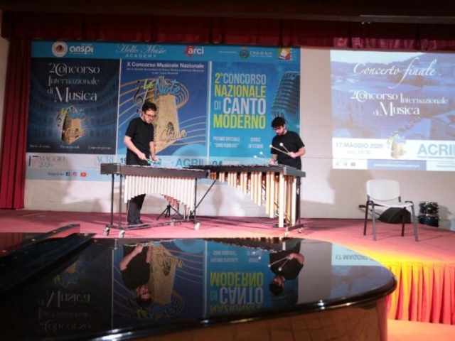 DUO MUSICA DA CAMERA MICHELE POTENZA e CHISTIAN GUERRA percussioni