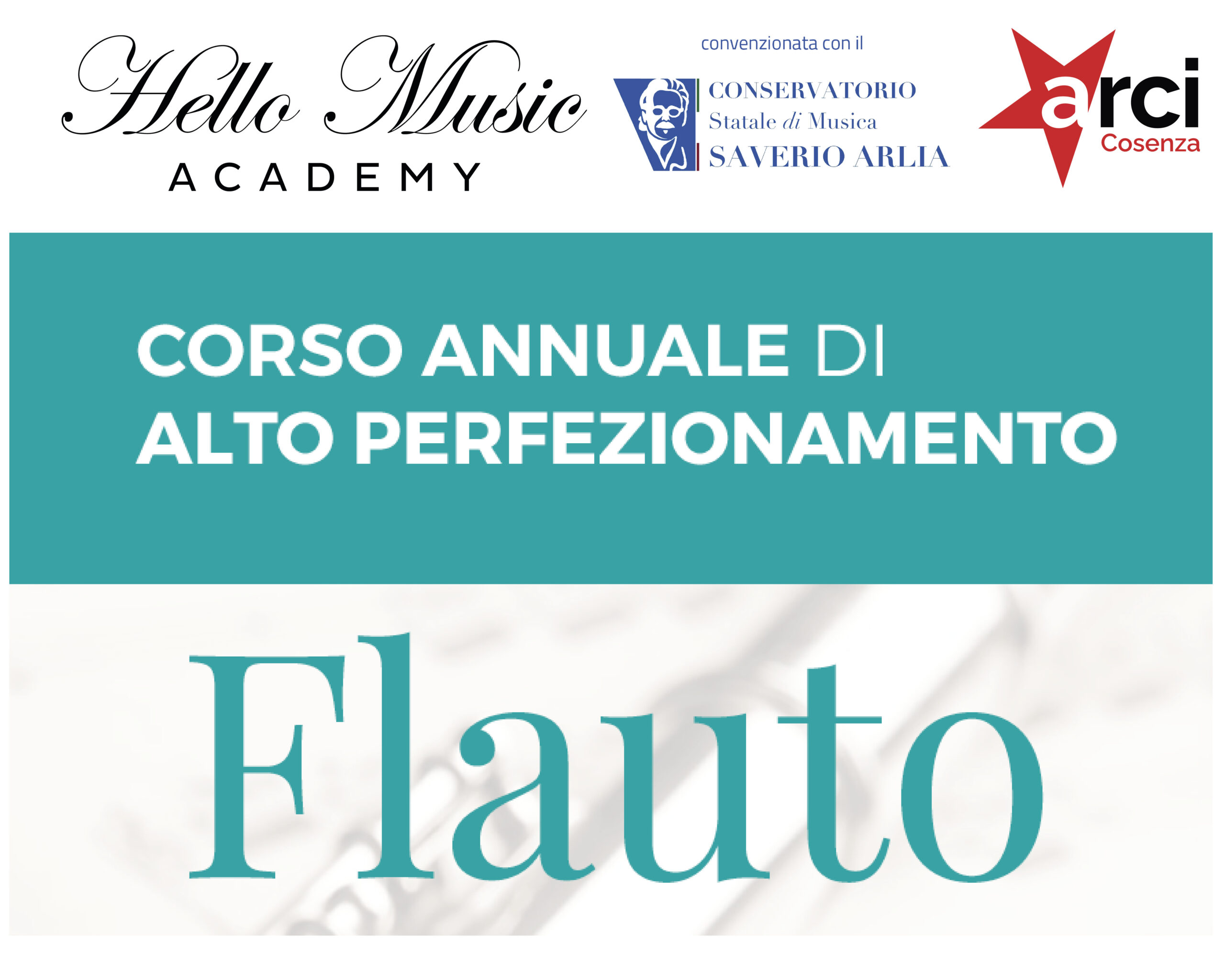 Corso annuale di Alto Perfezionamento in Flauto con Pietro Guastafierro 2026/2027